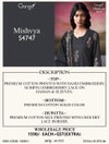 Mishvya 4747 By Ganga Cotton Printed Embroidery Work Salwar Suits Suppliers In India